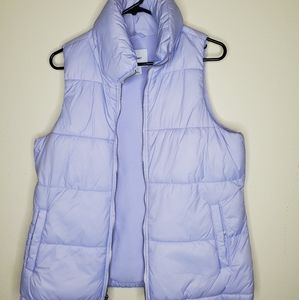 Old Navy Purple Puff Vest
